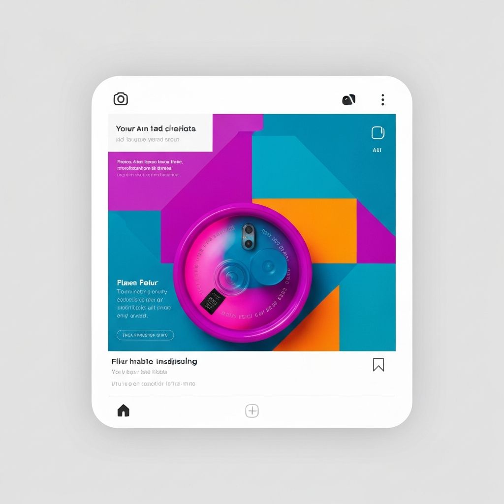 Instagram Feed Anzeige Beispiel