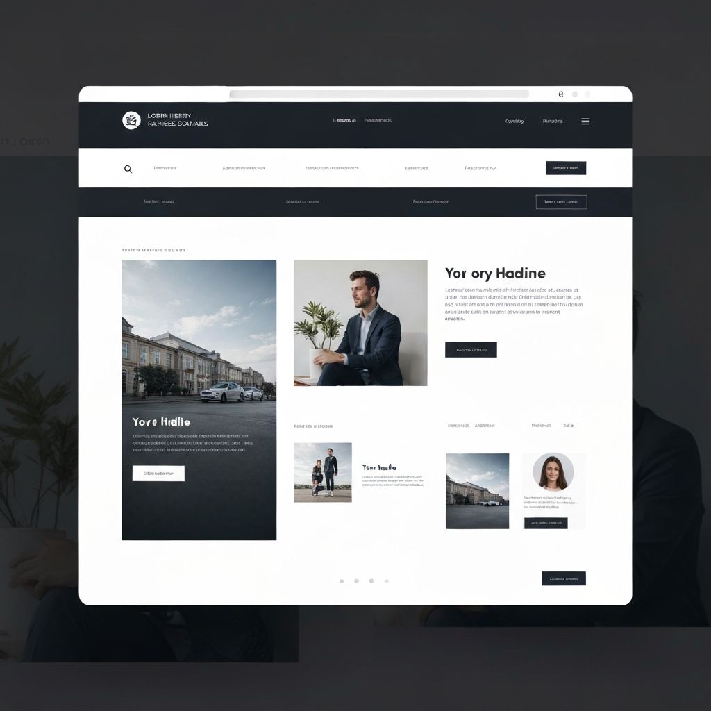 Moderne Business Website