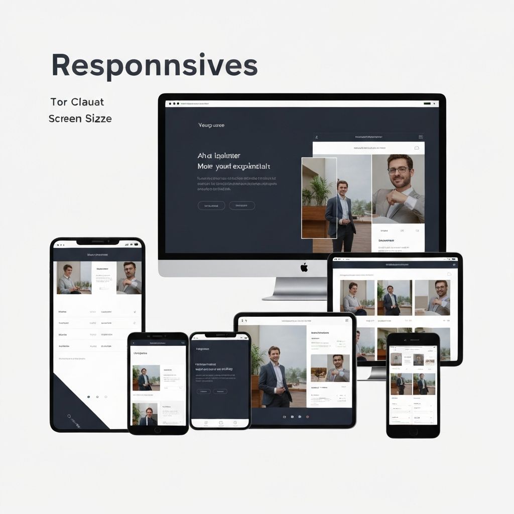 Responsive Webdesign auf verschiedenen Geräten